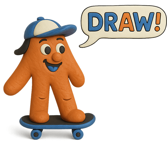 Draw character