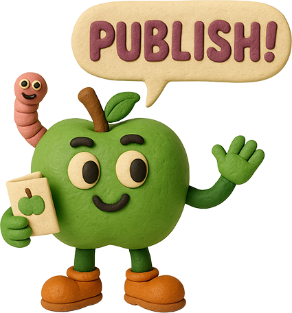Publish apple character